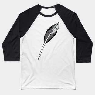 Feather symbol - Masonic symbol of Assistant Secretary for Blue Lodge Freemasonry Baseball T-Shirt